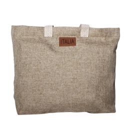 TORBA TOREBKA DAMSKA SHOPPER Duża Beżowa 57x41cm ITALIA