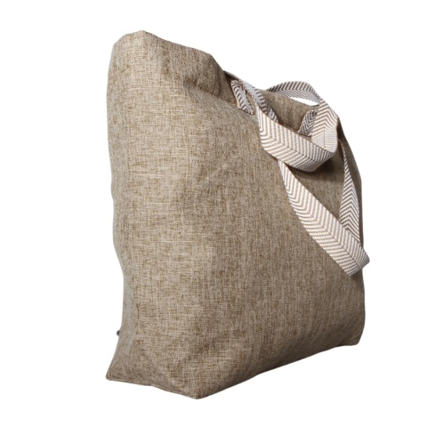 TORBA TOREBKA DAMSKA SHOPPER Duża Beżowa 57x41cm ITALIA