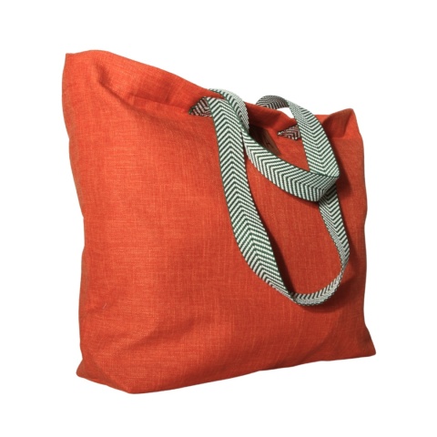 TORBA TOREBKA DAMSKA SHOPPER Duża Pomarańczowa 57x41cm ITALIA