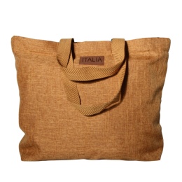 TORBA TOREBKA DAMSKA SHOPPER Duża Żółta 57x41cm ITALIA