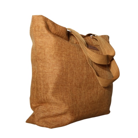 TORBA TOREBKA DAMSKA SHOPPER Duża Żółta 57x41cm ITALIA