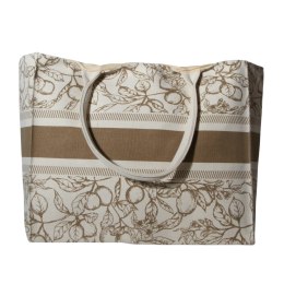TORBA TOREBKA DAMSKA SHOPPER w Cytrynki Plażowa Beżowa Duża 41x35cm