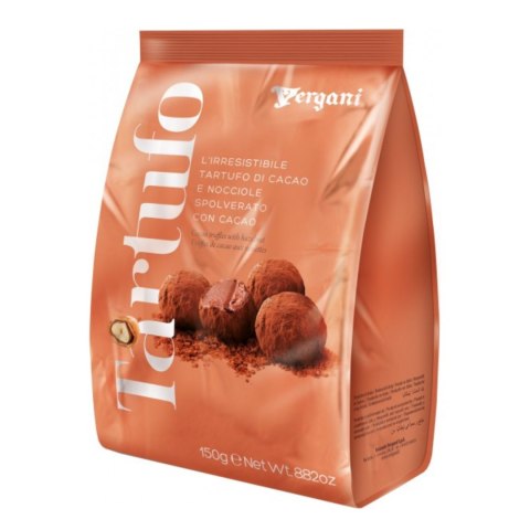 VERGANI TARTUFO TRUFLE Czekoladowe z Orzechami i Kakao 150g