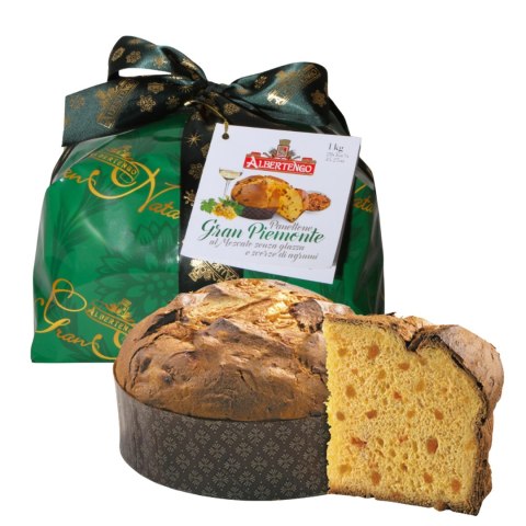 ALBERTENGO PANETTONE MOSCATO Tradycyjna Włoska Babka 1kg