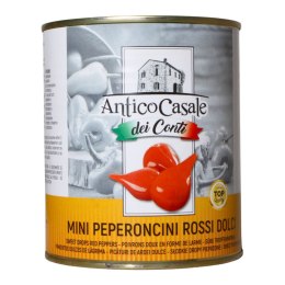 ANTICO CASALE MINI PAPRYCZKI CZERWONE SŁODKIE Włochy 780g