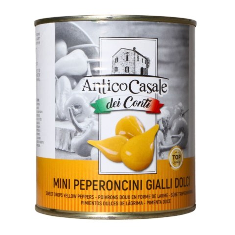 ANTICO CASALE MINI PAPRYCZKI ŻÓŁTE SŁODKIE Włochy 780g