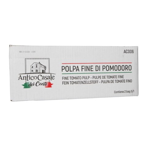 ANTICO CASALE POMIDORY PULPA Drobno Krojone 2x5kg