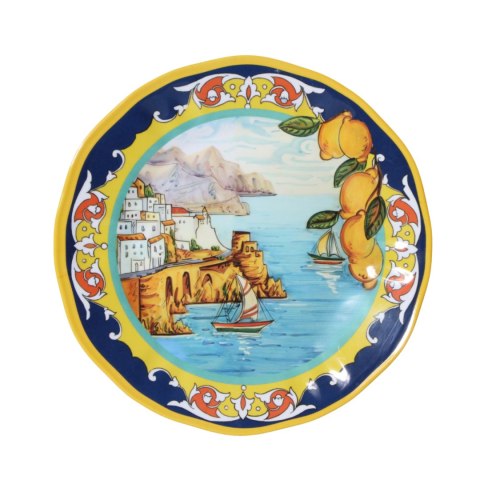 ARCA LA COSTIERA Positano Talerz Deserowy 22cm Melamina