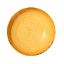 ARCA PEPPER Żółty Talerz Głęboki 20cm Melamina