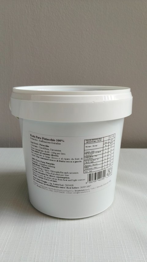 BRONTEDOLCI PASTA PURA PISTACJOWA 100% Włochy 1kg