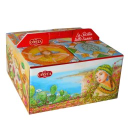 COSTA DOLCI PANETTONE z Polewą Czekoladową 1720g + Krem Czekoladowy 2x190g