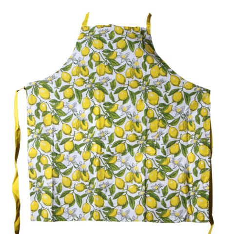 FARTUCH KUCHENNY CYTRYNY Biały 70x80 Włochy