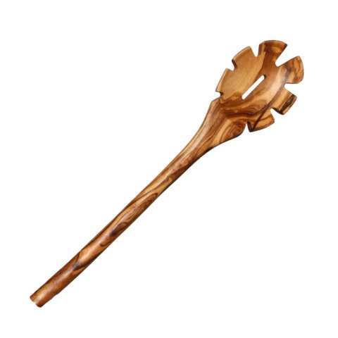 Łyżka do Spaghetti z Drewna Oliwnego Włochy 31cm