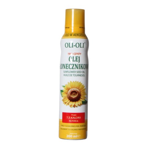 OLI-OLI OLEJ SŁONECZNIKOWY 100% w Sprayu 200ml