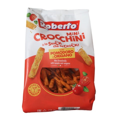 ROBERTO WŁOSKIE GRISSINI Pomidory i Oregano 150g
