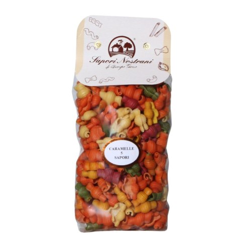 Makaron cukierki 5 smaków z pszenicy durum Sapori Nostrani włoski 500g