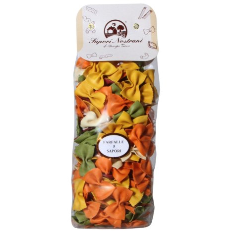 Makaron kokardki 5 smaków z pszenicy durum Sapori Nostrani włoski 500g