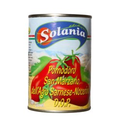 SOLANIA WŁOSKIE POMIDORY SAN MARZANO Całe Bez Skórki 400g