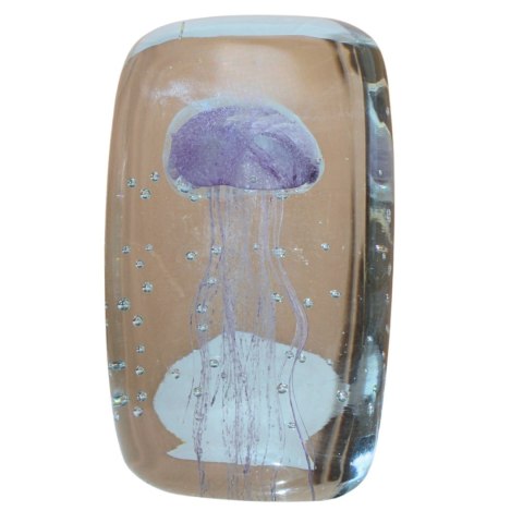 SZKLANA DEKORACJA + Meduza Fioletowa 13cm