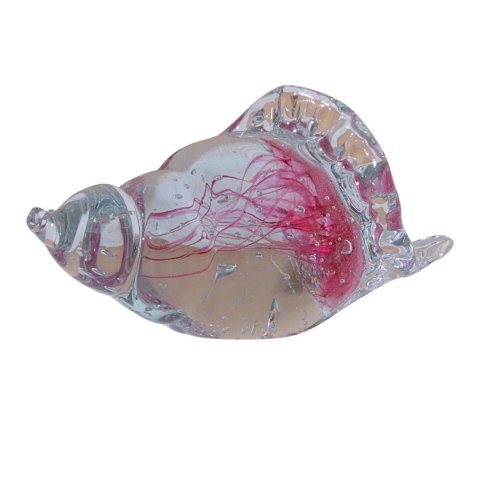 SZKLANA DEKORACJA Muszla + Meduza 19cm