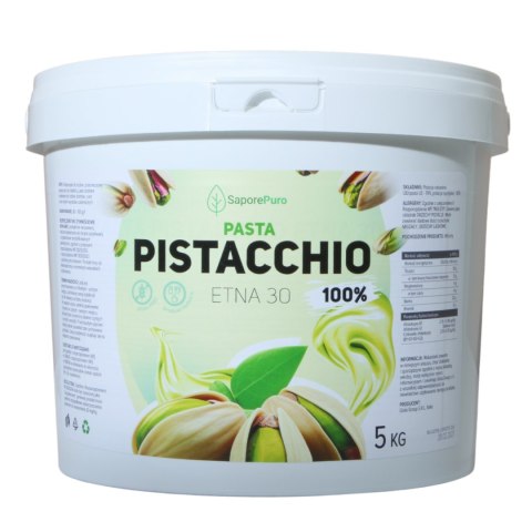 SaporePuro Krem Pistacjowy 100% Etna 30 Włochy 5kg