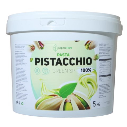 SaporePuro Włoski Krem Pistacjowy 100% 5kg