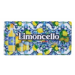 TABLICZKA DEKORACYJNA Metalowa Italia Limoncello Włochy 30x15cm