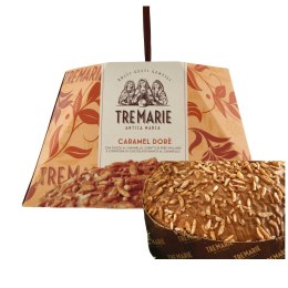 TRE MARIE PANETTONE Caramel Dore Włoska Babka z Gruszką i Karmelem 900g