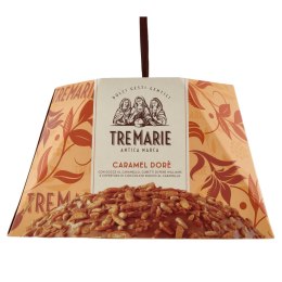 TRE MARIE PANETTONE Caramel Dore Włoska Babka z Gruszką i Karmelem 900g