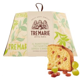 TRE MARIE PANETTONE Tuttuvetta Włoska Babka Ciasto 1kg