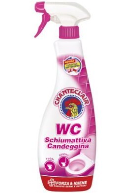 CHANTE CLAIR Pianka do WC z wybielaczem Candeggina 625ml spray