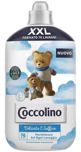 COCCOLINO Płyn do płukania tkanin 1750ml Delicato Soffice ITALIA