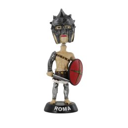 FIGURKA GLADIATOR RZYM 20cm kiwająca głowa gadżet prezent