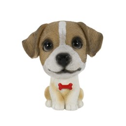 FIGURKA Pies Jack Russel Terrier 8cm - Kiwająca głowa Gadżet Prezent Włochy