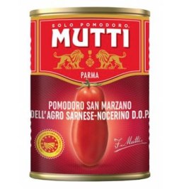 MUTTI Włoskie pomidory San Marzano całe bez skórki MUTTI 400g