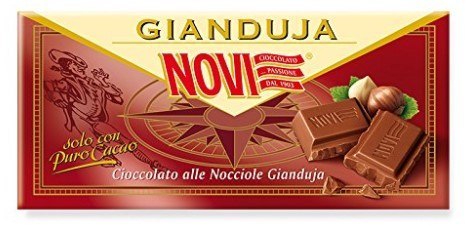 NOVI Czekolada mleczna z orzechami Gianduja Nocciole 100 g