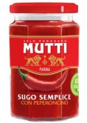 Zestaw MUTTI Sugo Verdure Grigliate 280g + Sugo Peperoncino Calabrese 280g