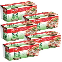 Zestaw MUTTI włoski sos pomidorowy do pizzy 2 x 210g x 5szt.