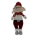 ELF Figurka Pluszowa Maskotka 55cm Stojąca Ozdoba Świąteczna Pasek