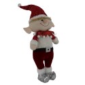 ELF Figurka Pluszowa Maskotka 55cm Stojąca Ozdoba Świąteczna Pasek