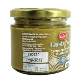 GUSTO ETNA Włoski Krem Pistacjowy BEZ GLUTENU BEZ LAKTOZY 190g