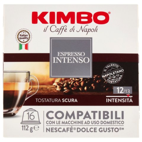 Kawa Kapsułki KIMBO ESPRESSO INTENSO 16szt Włochy Italia