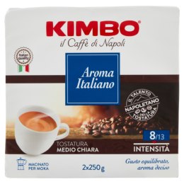 Kawa Mielona KIMBO 2x250g Aroma Italiano Włochy Italia