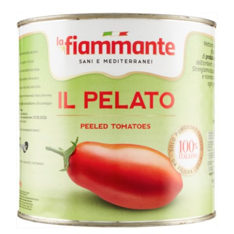 LA FOAMMANTE Pomidory Pelati bez skórki 2,5kg Italia