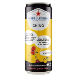 SAN PELLEGRINO Chino Włoski Napój Puszka 330ml