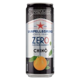 SAN PELLEGRINO Chino Włoski Napój Puszka BEZ CUKRU 330ml