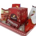 ZESTAW Prezentowy Włoski Panettone Praliny Ciastka Cukierki