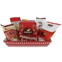 ZESTAW Prezentowy Włoski Panettone Praliny Ciastka Cukierki