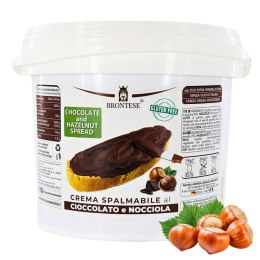 KREM CZEKOLADOWO-ORZECHOWY włoski BRONTESE z Sycyli 3kg gastronomia