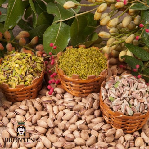 KREM PISTACJOWY 30% Gustosa włoski BRONTESE z Sycylii 190g